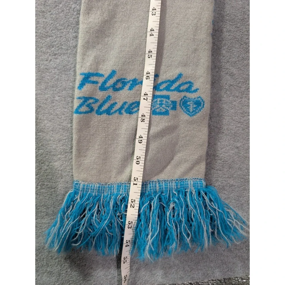 Horizon Tampa Bay Lightning Florida Knit Scarf‎ Unisex Blue Gray Strech Sports
